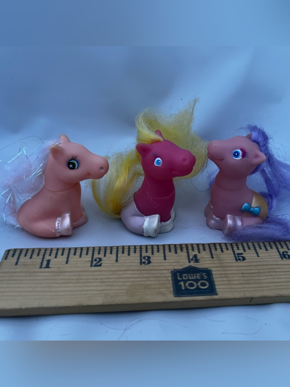 vintage Tara Toys Pony Luv mini ponies Toy Set of 3
